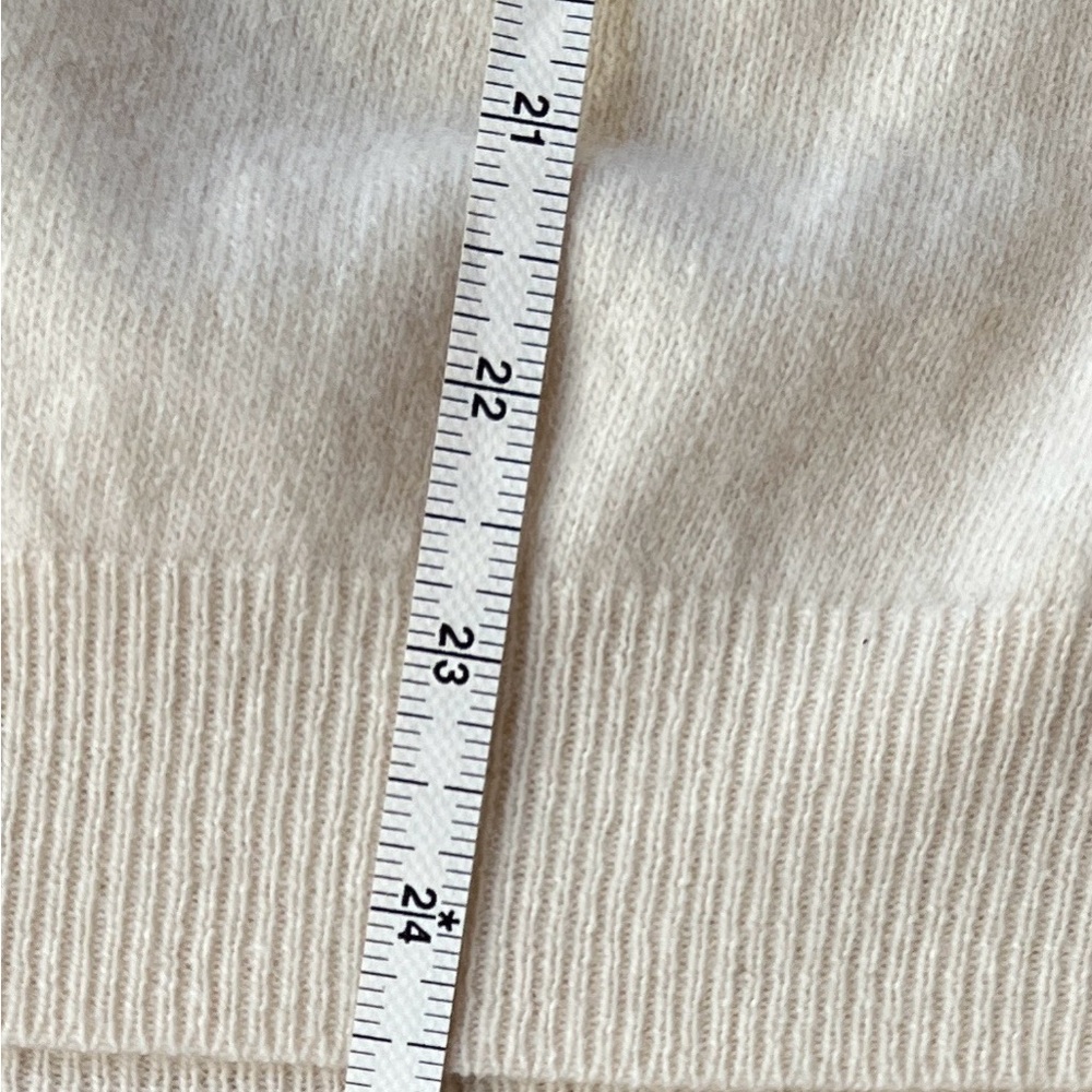 Talbots Ivory Button-Up Cardigan - Picture 5 of 11